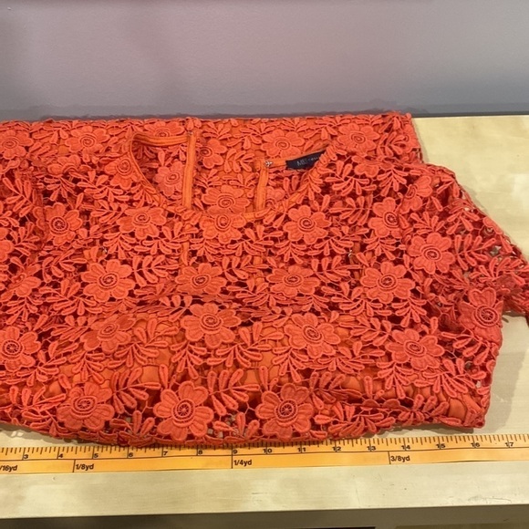 M&S Collection • Lace Sheath Short Sleeve Bodycon Midi Dress - Picture 15 of 16